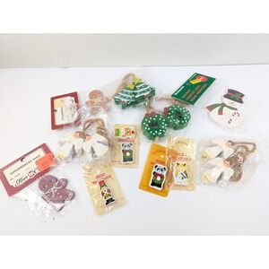 Vintage Wood Christmas Craft‎ Lot Woolworth Etc